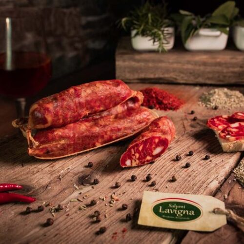Salsiccia Piccante Calabrese - GustoItaliaShop Salsiccia piccante calabrese