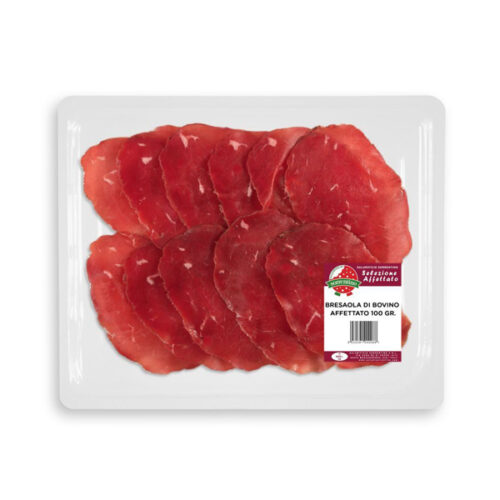 Bresaola affettata